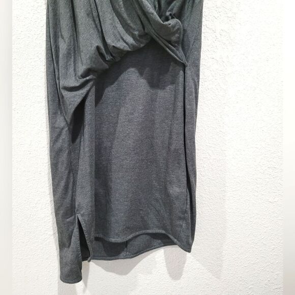 Athleta Duet Wrap Surplice Heather Gray dress Size S - Picture 6 of 10